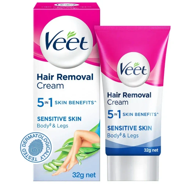 Reckitt Benckiser Veet Hair Removal Cream For Sensitive Skin 30 gm - 30gm