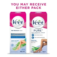 Reckitt Benckiser Veet Hair Removal Cream For Sensitive Skin 50 gm - 50ml