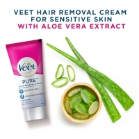 Reckitt Benckiser Veet Hair Removal Cream For Sensitive Skin 50 gm - 50ml