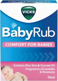 Procter and Gamble Vicks BabyRub, Specifically for Babies-Moisturize, Soothe and Relax your baby - 25ml