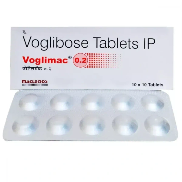 Macleods Pharmaceuticals Ltd Voglimac 0.2 Tablet - 10 Tablets