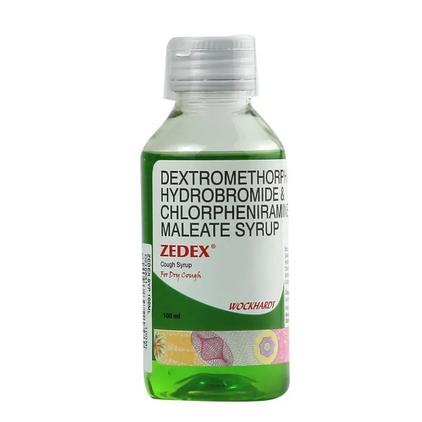 Wockhardt Ltd Zedex Cough 100ml Syrup - 100ml