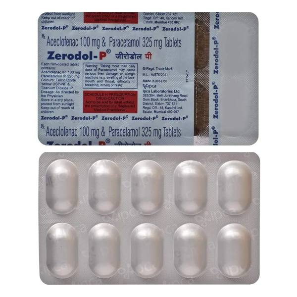 Zerodol-P - Strip of 10 Tablets
