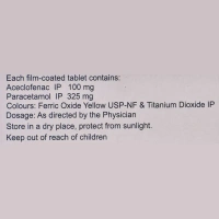 ipca laboratories Zerodol-P - Strip of 10 Tablets - 10 Tablets
