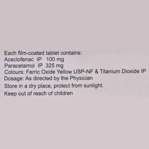 ipca laboratories Zerodol-P - Strip of 10 Tablets - 10 Tablets