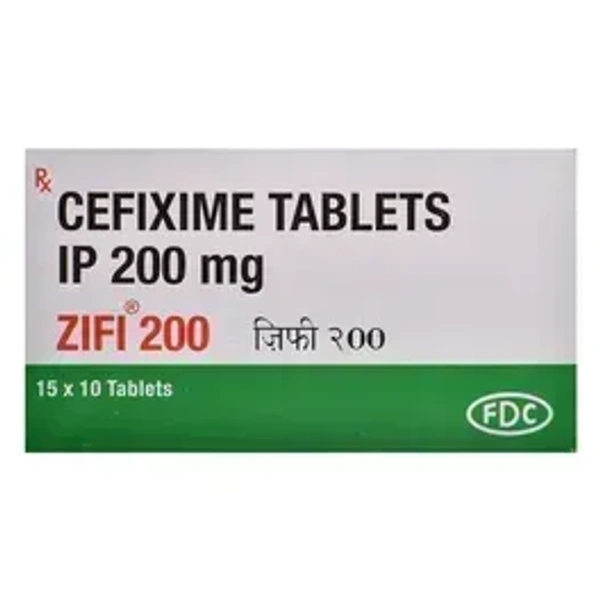 Fdc Zifi 200 Tablet - 10 Tablets