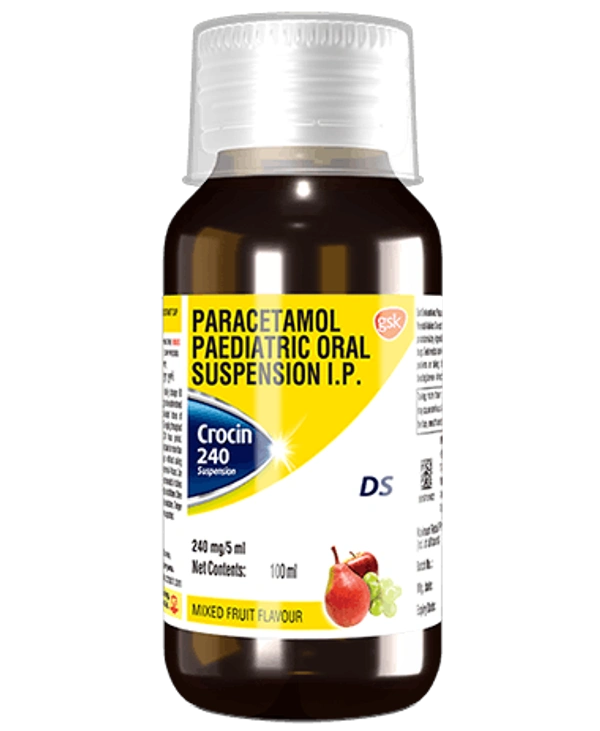 Gsk Crocin 240 Suspension - 100ml
