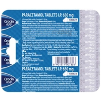 Gsk Crocin 650 Tab - 15 Tablets