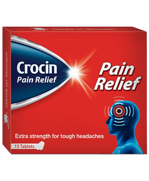 Gsk Crocin Pain Relief - 15 Tablets