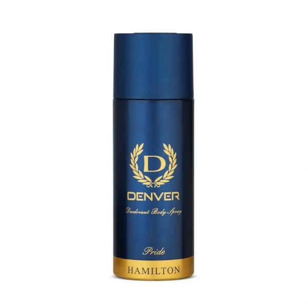 Hamilton Sciences Pvt.Ltd. Denver Pride Deodorant Long Lasting Deodorant Body Spray for Men - 165ml