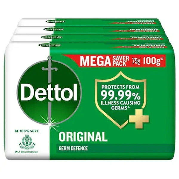 Reckitt Benckiser Dettol Original Soap 195 - 5*100gm