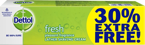 Reckitt Benckiser Dettol Shaving Cream - 78GM
