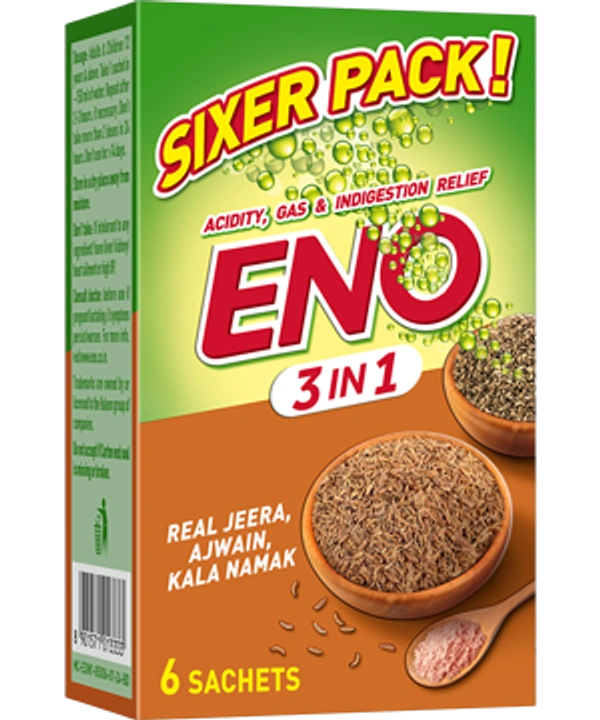 Gsk Eno 3 in 1 Sixer Pack - 6*5gm