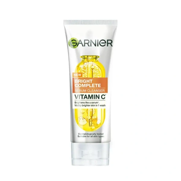Garnier Bright Complete Vitamin C Serum Cleanser - 50gm