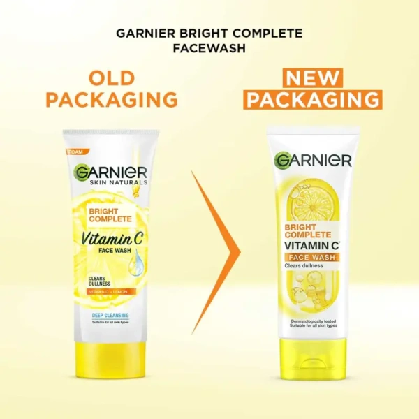 Garnier Skin Naturals Bright Complete Vitamin C Face Wash - 50gm