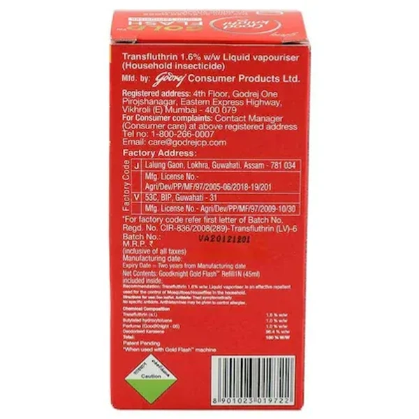 Godrej Consumer Products Ltd. Good Knight Flash Refill - 45ml