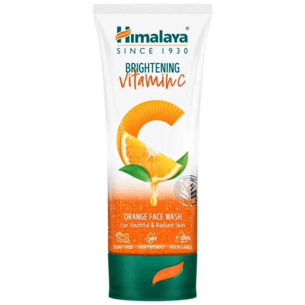 Himalaya Brightening Vitamin C Orange Face Wash - 50ml