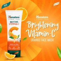 Himalaya Brightening Vitamin C Orange Face Wash - 50ml