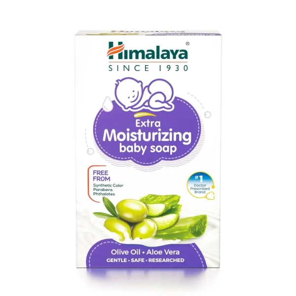 Himalaya Extra Moisturizing Baby Soap - 125gm