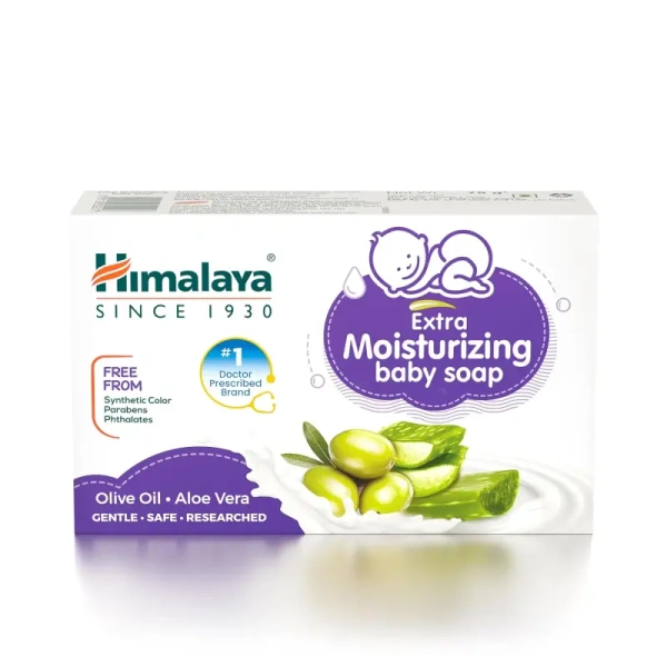 Himalaya Extra Moisturizing Baby Soap - 125gm