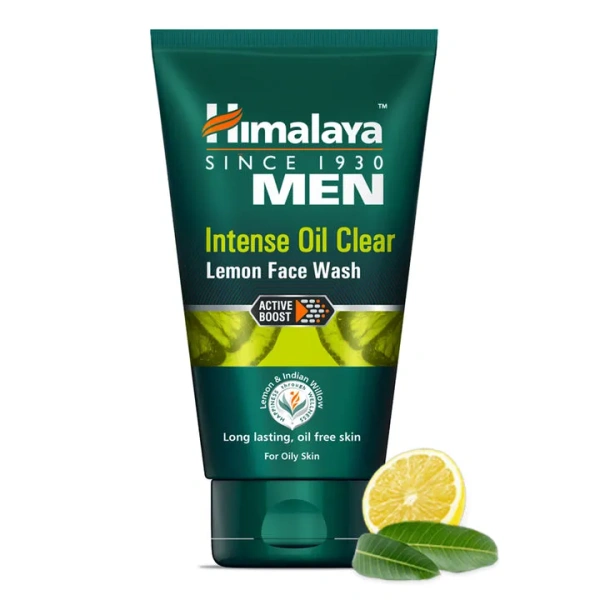 Himalaya Men Intense Oil Clear Lemon Face Wash - 50ml