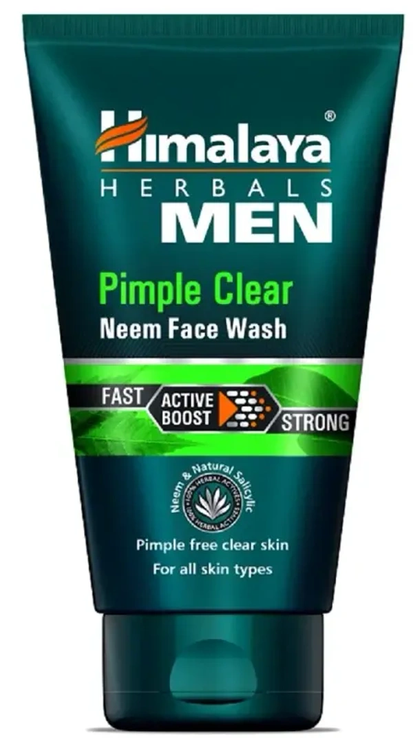 Himalaya Men Pimple Clear Neem Face Wash - 50ml