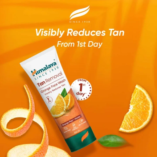 Himalaya Tan Removal Orange Face Wash - 50ml