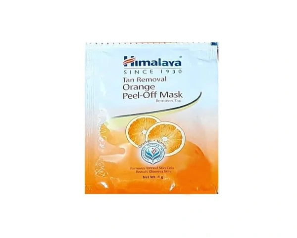 Himalaya Tan Removal Orange Peel-Off Mask - 8gm