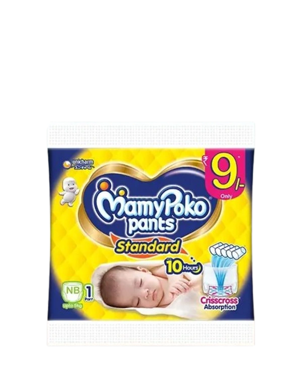 MamyPoko Pants Standard Baby Diapers, Small (S) 4-8 kg