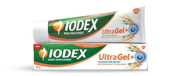 Gsk Iodex Ultra Gel - 30gm