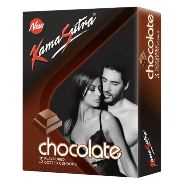 Godrej Consumer Products Ltd. Ks Chocolate Flavoured Dotted Condom - 3Pice