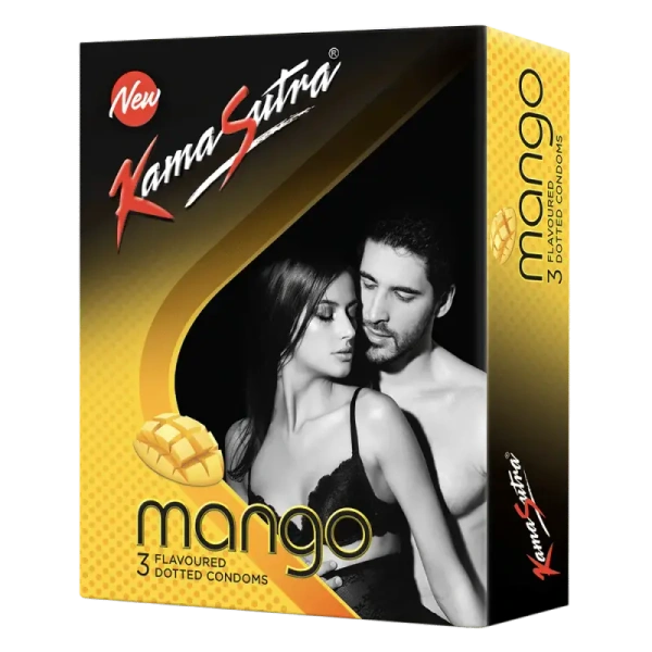 Godrej Consumer Products Ltd. Ks Mango Flavoured Dotted Condom - 3Pice