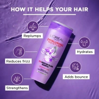 Garnier L'Oreal Paris Hyaluron Moisture 72H Moisture Filling Shampoo - 180ml
