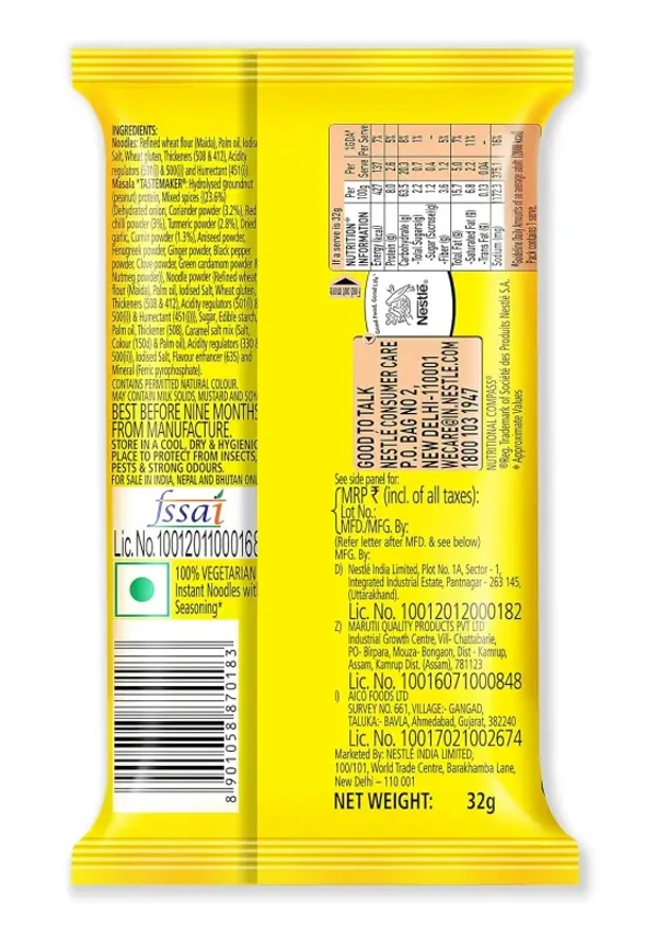 Nestle S.A. Maggi 2-Minute Instant Noodles - 48gm