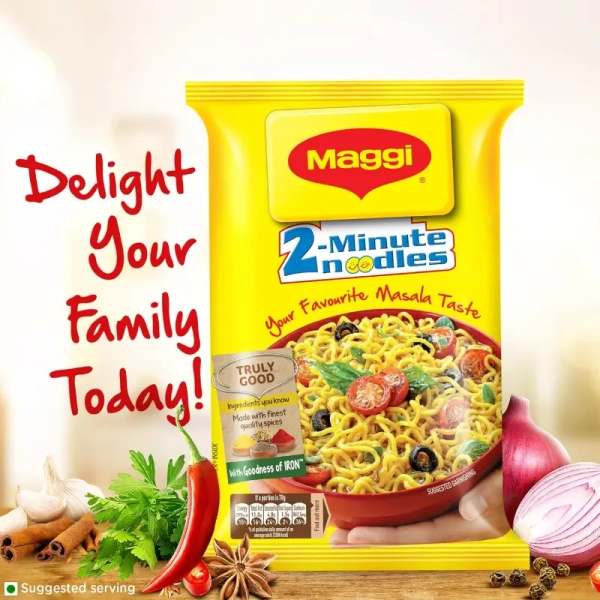 Nestle S.A. Maggi 2-Minute Instant Noodles - 48gm