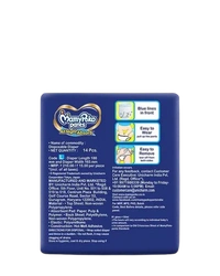 Unicharm.co.in Mamy Poko Pants All Night Absorb Baby Pants,Large Size (L),9-14 kg, 14Pcs - Large Size