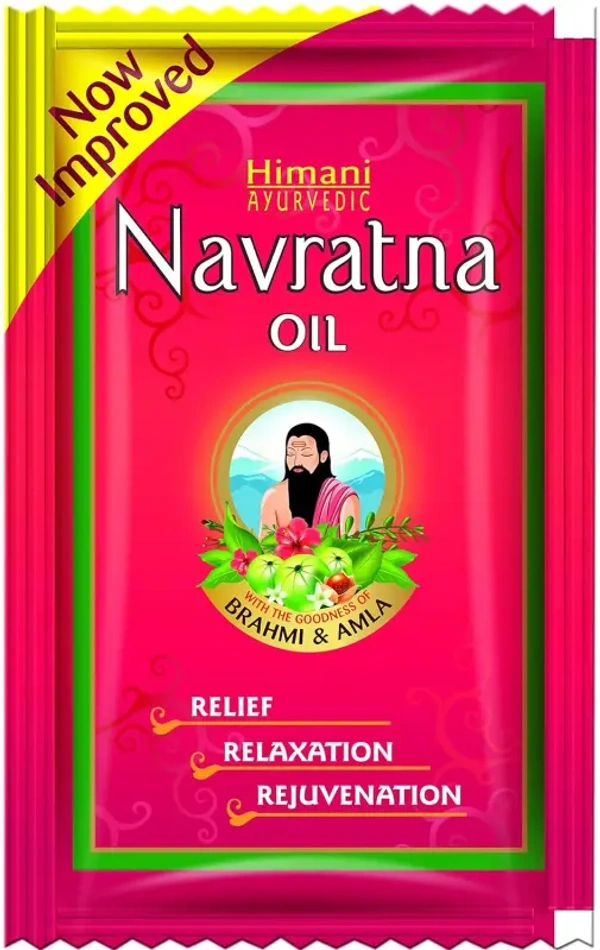 Emami Navratna Ayurvedic Cool Oil - 2.7ml