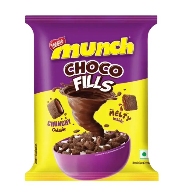 Nestle S.A. Nestle Munch Choco Fills, Breakfast Cereal - 15gm