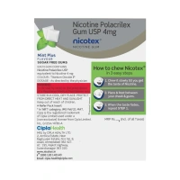 Nicotex Cinnamon Sugar Free Gums 15 Gums