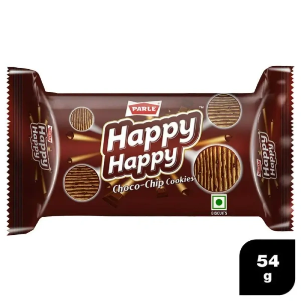 Parle Products Private Limited Parle Happy Happy Choco-Chip Cookies - 31.5gm
