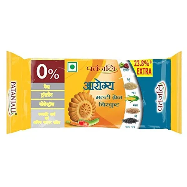 Patanjali Foods Limited Patanjali Aarogya Multi Grain Biscuits - 75gm