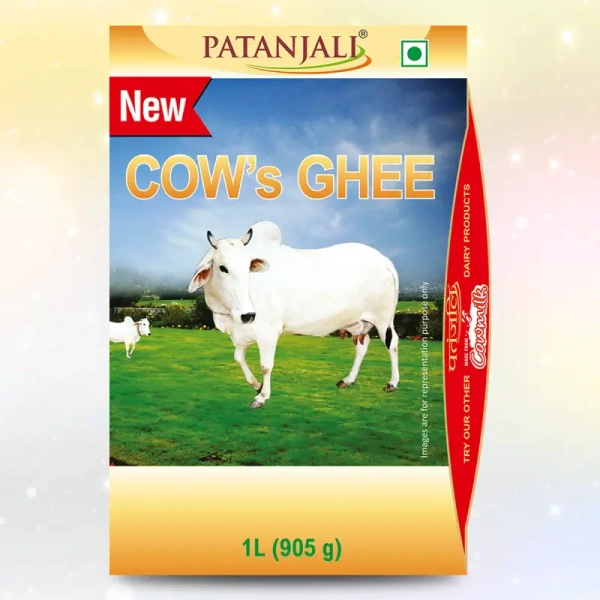Patanjali Foods Limited Patanjali Cow's Ghee - 1Liter