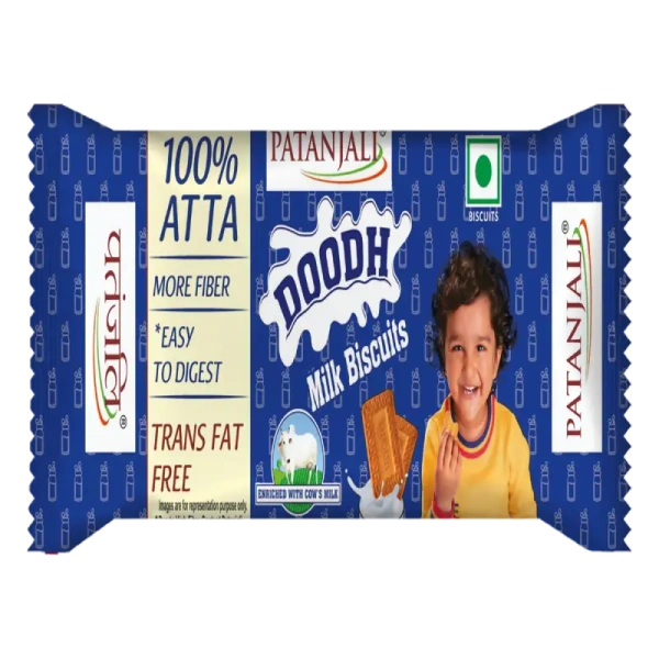 Patanjali Foods Limited Patanjali Doodh Biscuits - 35gm