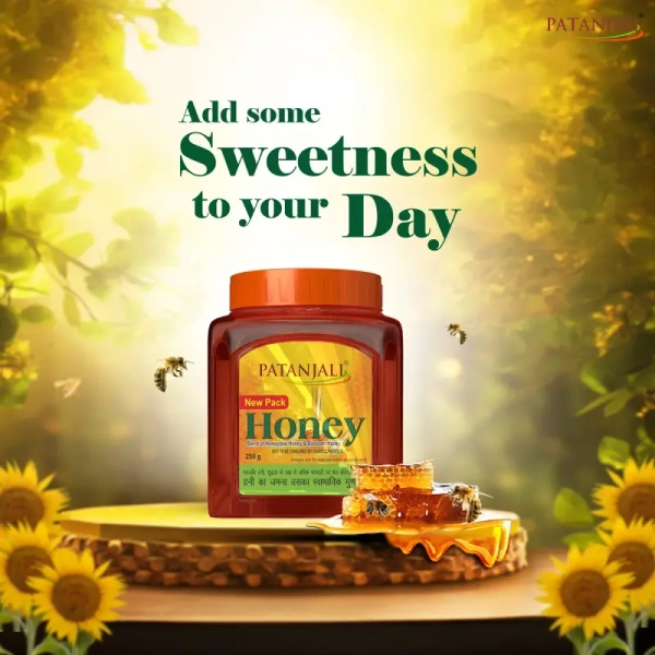 Patanjali Foods Limited Patanjali Honey - 250gm