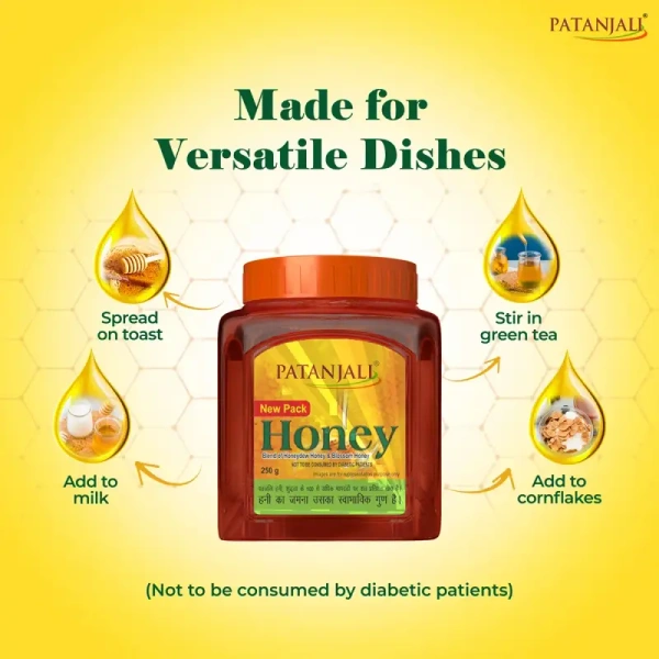 Patanjali Foods Limited Patanjali Honey - 250gm
