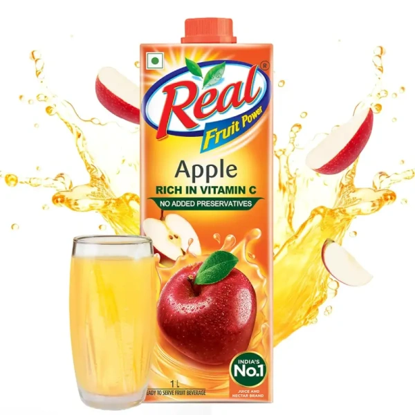 Dabur India Ltd. Real Apple Fruit Juice - 1Liter