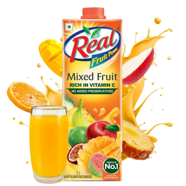Dabur India Ltd. Real Fruit Power Mixed Fruit - 1Liter