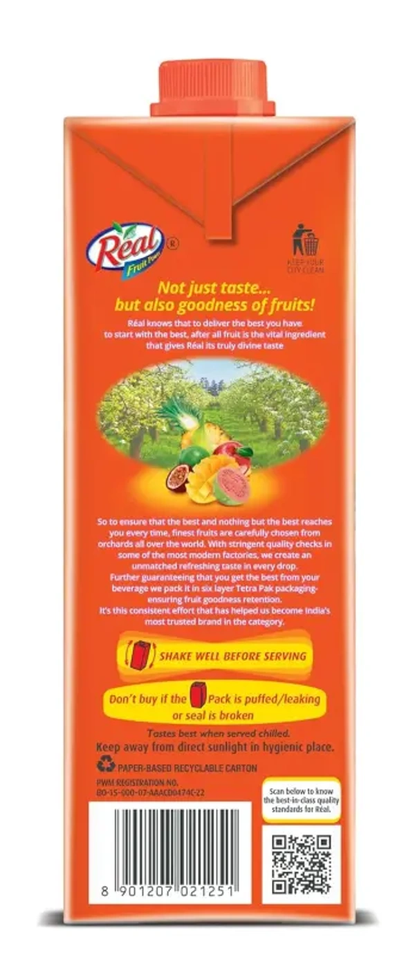 Dabur India Ltd. Real Fruit Power Mixed Fruit - 1Liter
