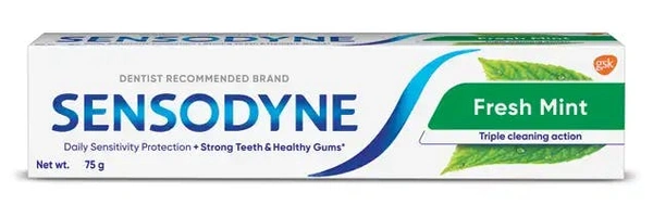 Gsk Sensodyne Fresh Mint Tooth paste - 150gm