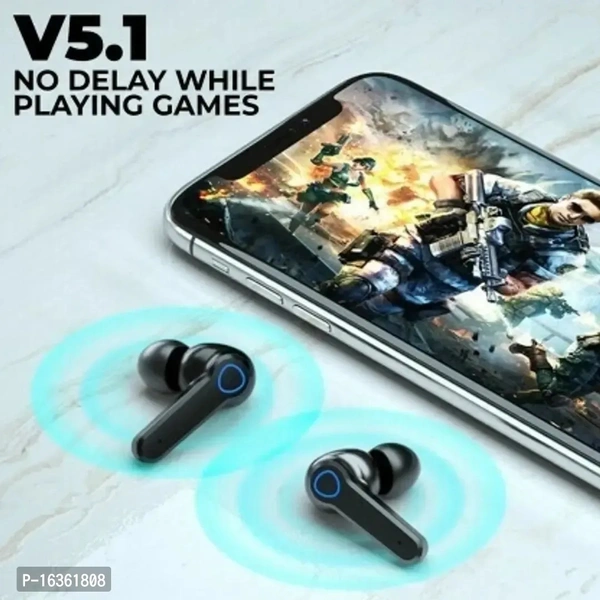 TWS M19 Earbuds 5.1 with 280H Playtime with Power Bank LED Display G18 Bluetooth Headsetnbsp;nbsp;(Black, True Wireless)